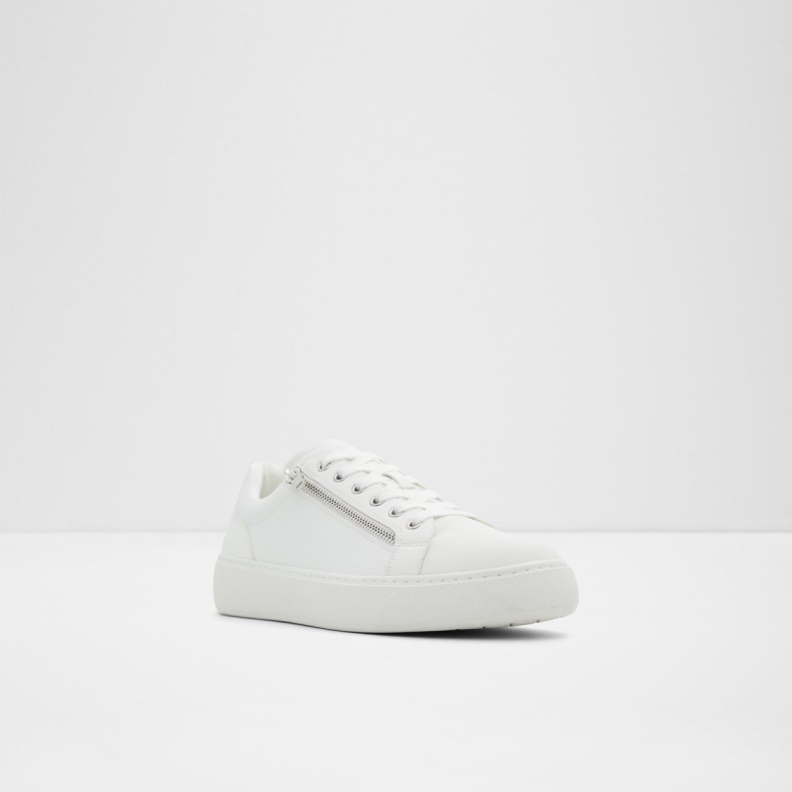 White Theta Low Top Sneaker Cup Sole Aldo Fashion