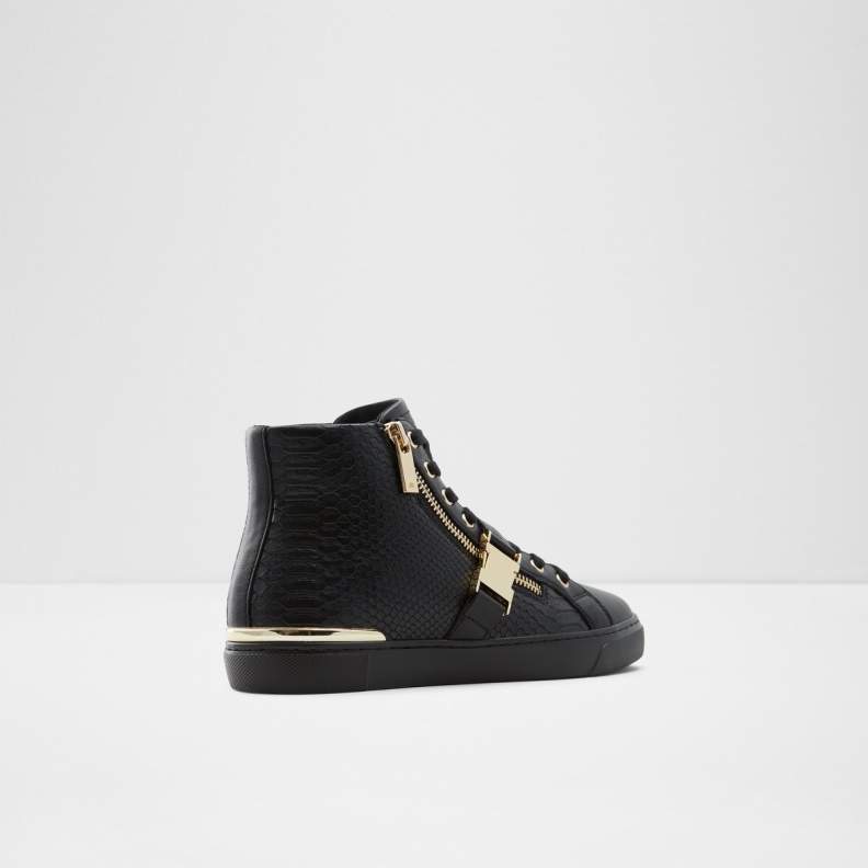 Black Fashion Aldo Tiagatori High Top Sneaker Cup Sole