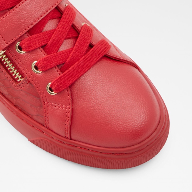 Fashion Red Aldo Tiagatori High Top Sneaker Cup Sole