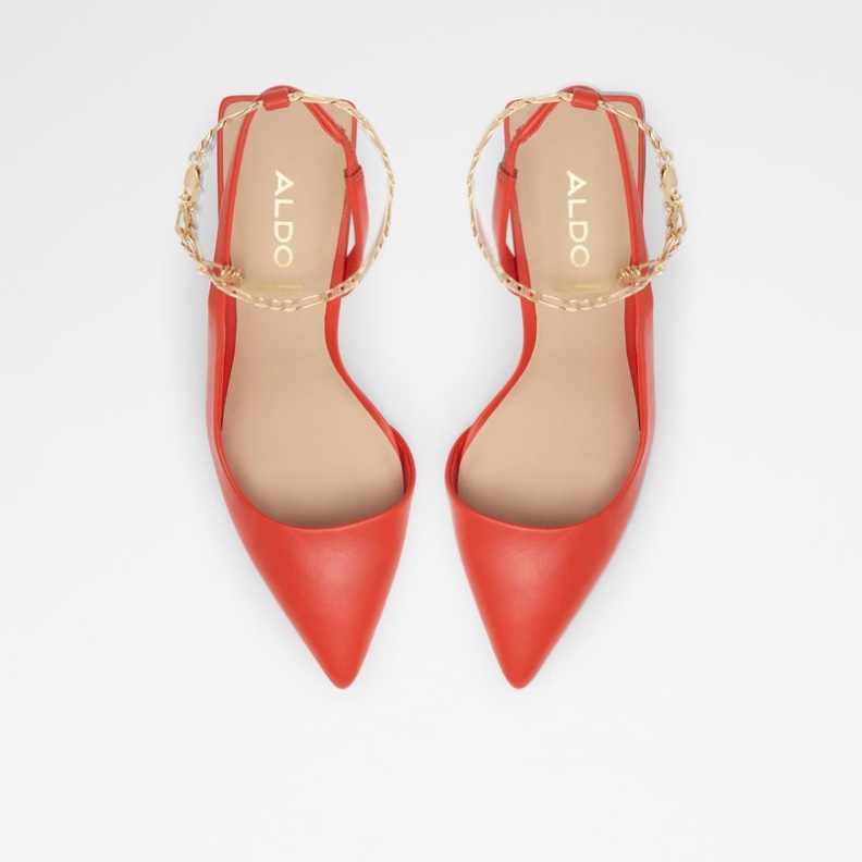 Mode Aldo Rote Tirarithkette