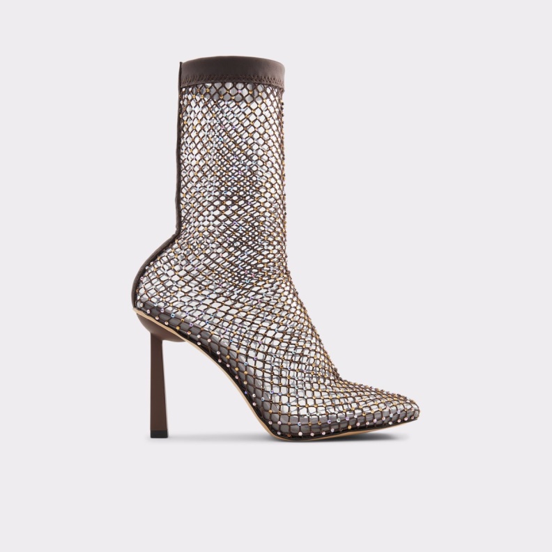 Dark Brown Tissuri Ankle Boot Aldo Fashion