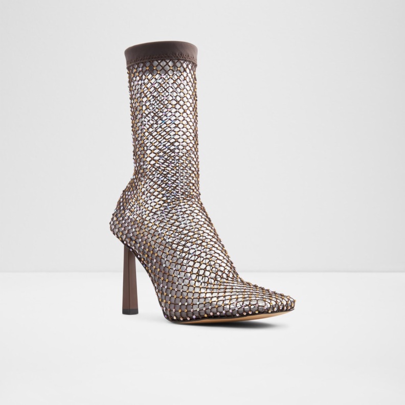 Dark Brown Tissuri Ankle Boot Aldo Fashion