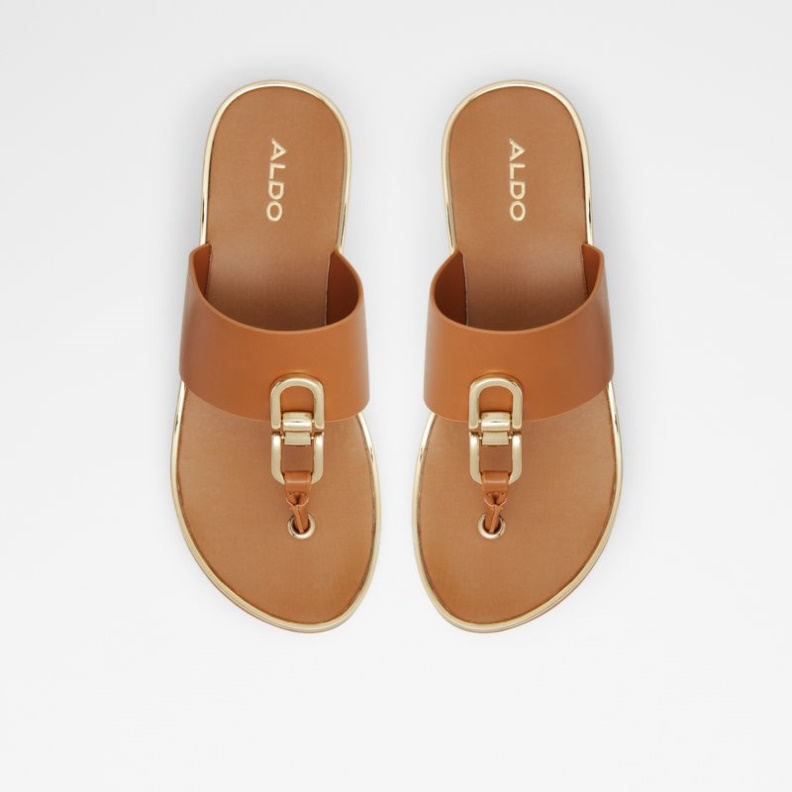 Mittelbraune Zehenmode Aldo