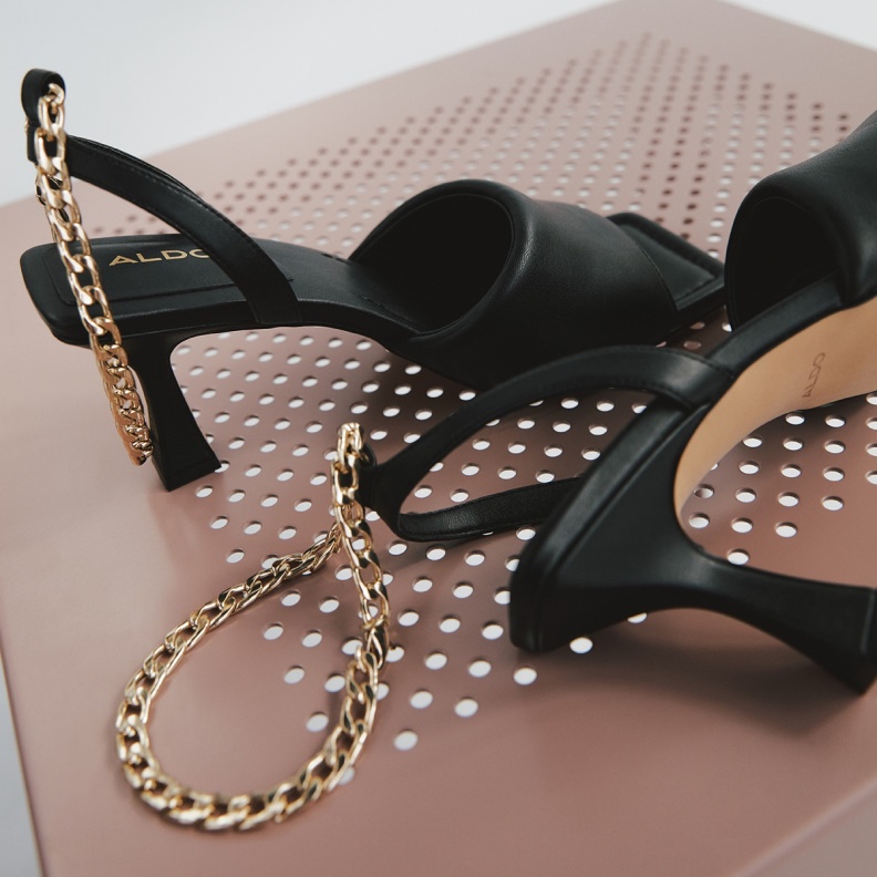 Black Tokyo High Heel Sandal Stiletto Heel Aldo Fashion