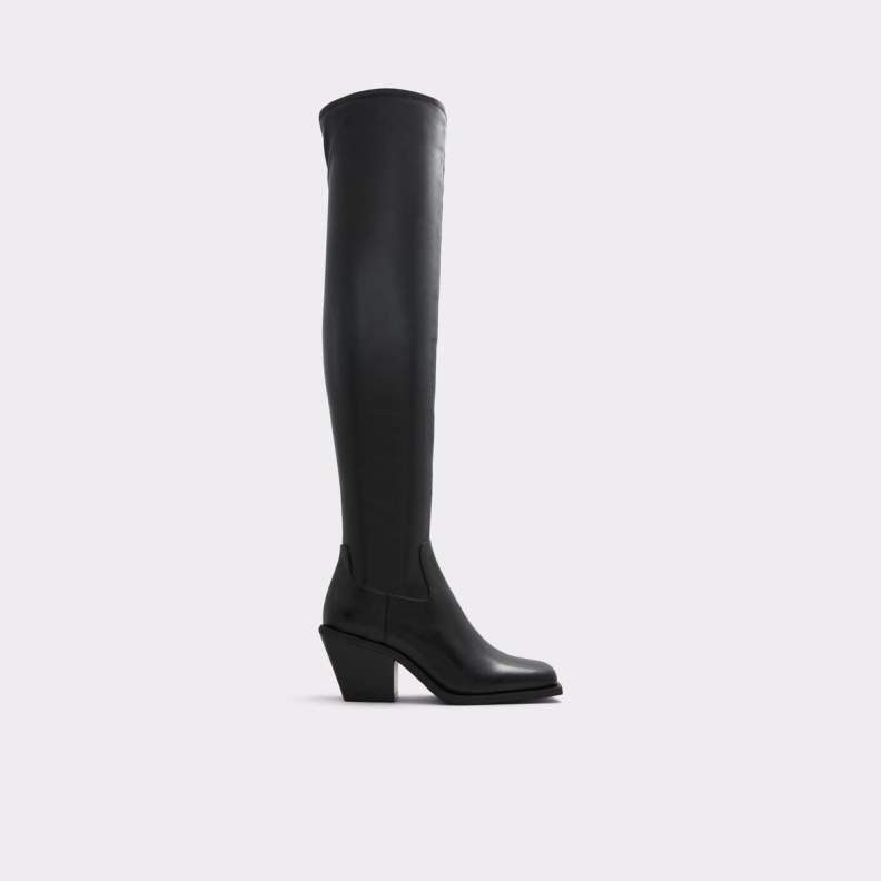 Aldo Fashion New Arrival Toro Over-The-Knee Western Boot Black