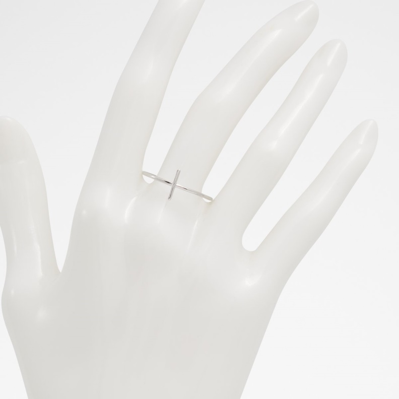 Silver Aldo Fashion Treflys Ring