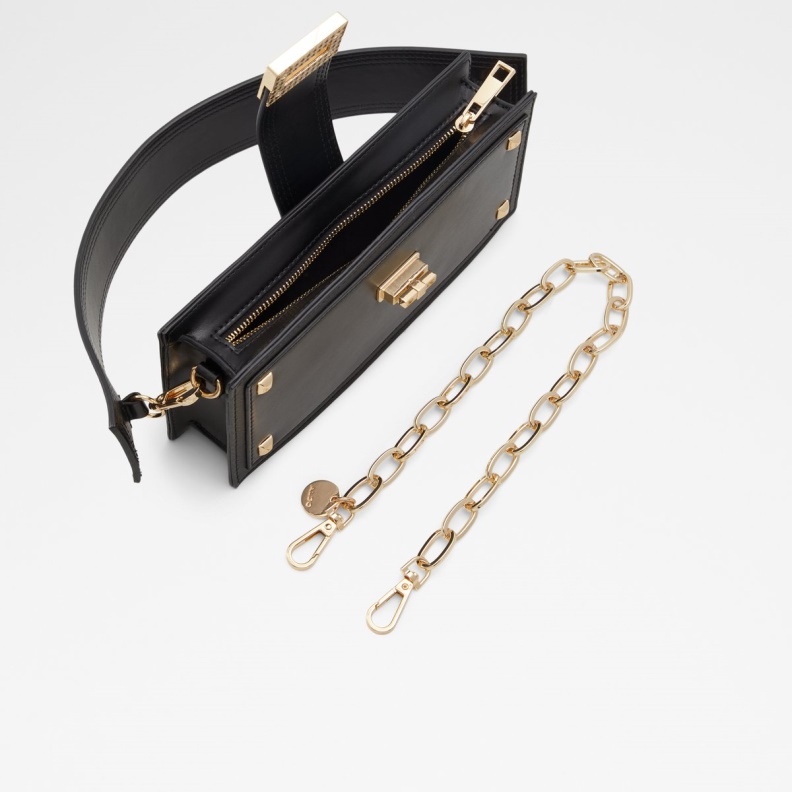 Fashion Aldo Sold Out Trezor Shoulder Bag Black