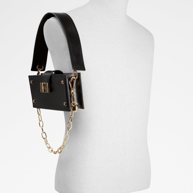 Fashion Aldo Sold Out Trezor Shoulder Bag Black