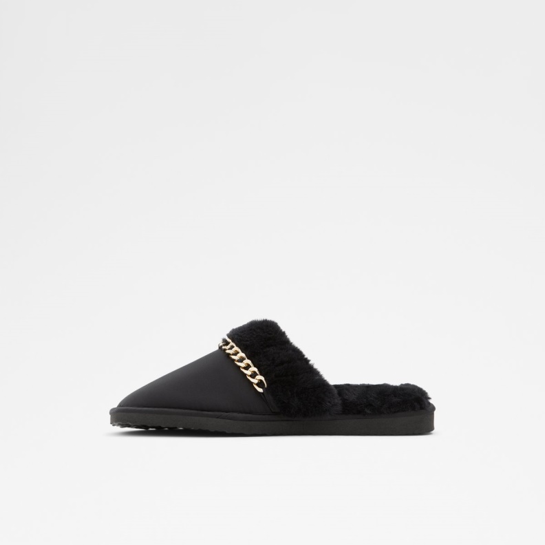Fashion Black Tronwan Slippers Aldo