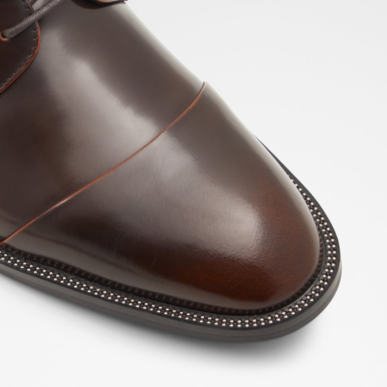 Fashion Aldo Dark Brown Tuxido Oxford Shoe