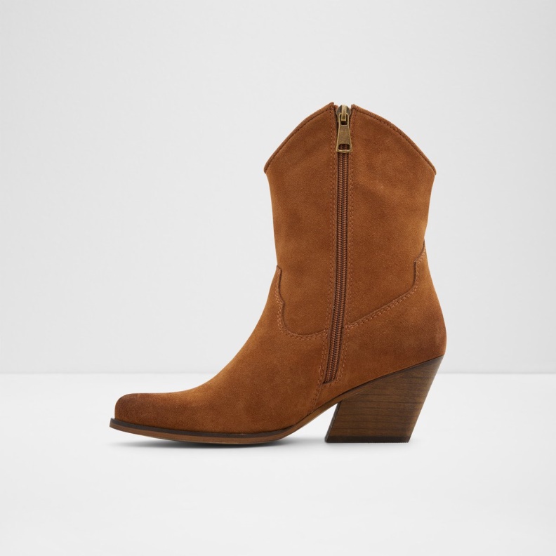 Aldo Fashion Cognac Ulerani Western Boot