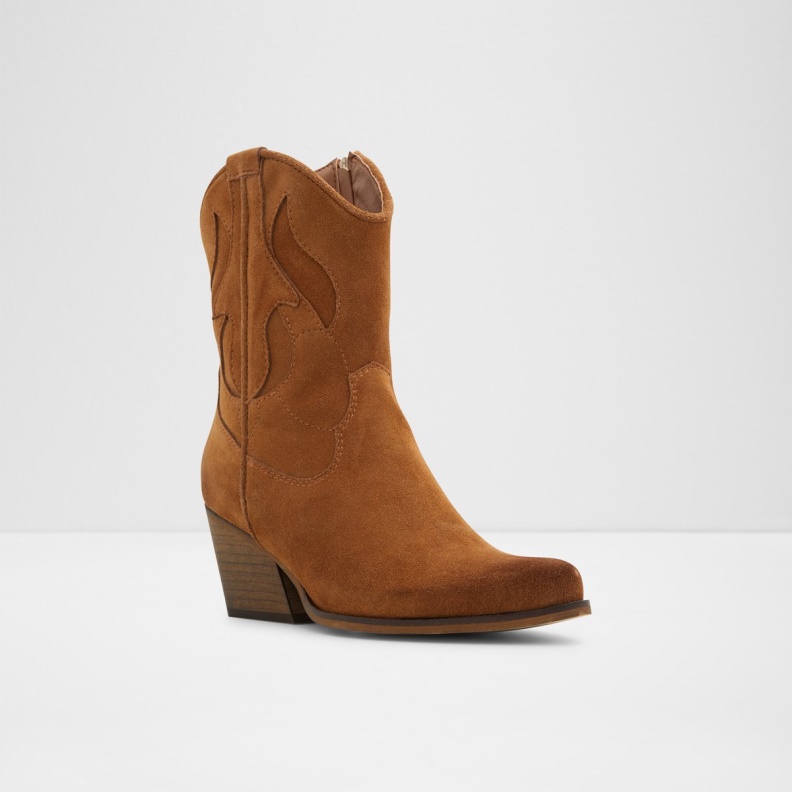 Aldo Fashion Cognac Ulerani Western Boot
