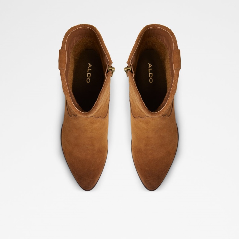 Aldo Fashion Cognac Ulerani Western Boot