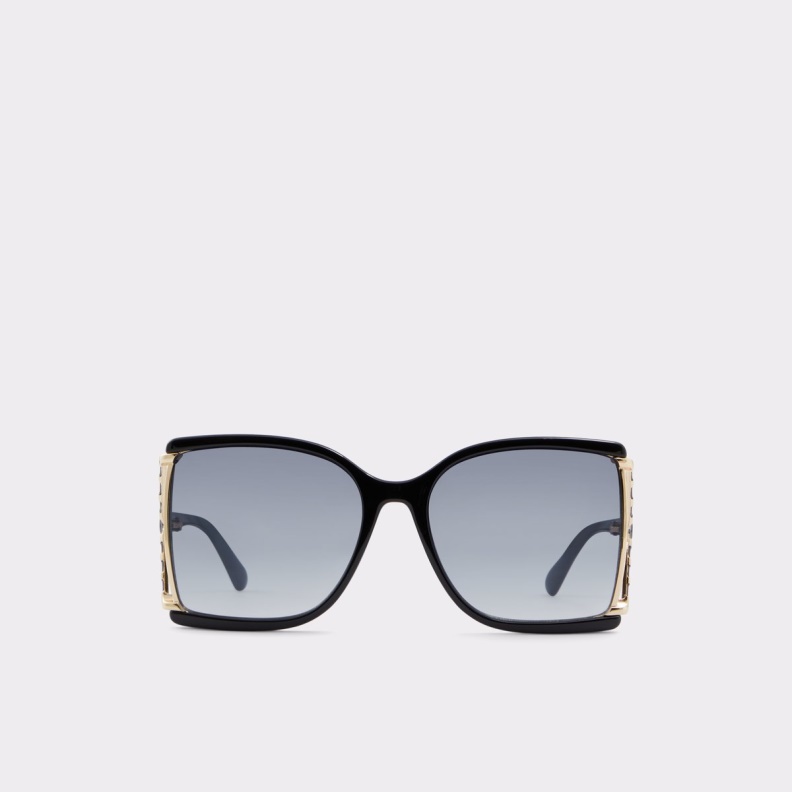 Fashion Black-Gold Multi Uliravia Sunglasses Aldo