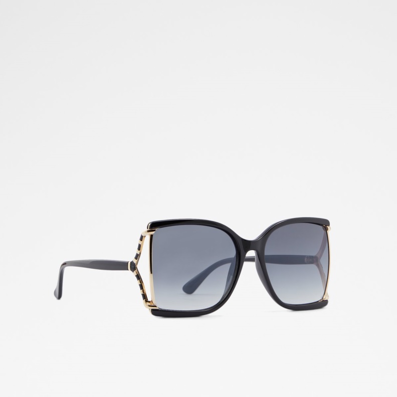 Fashion Black-Gold Multi Uliravia Sunglasses Aldo