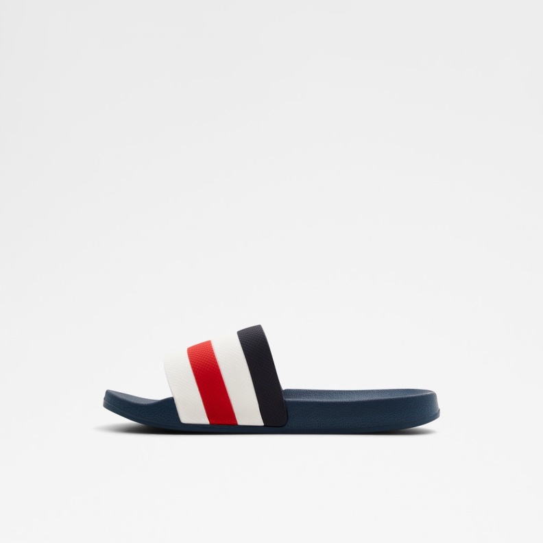 Navy Umeradric Flat Sandal Aldo Fashion