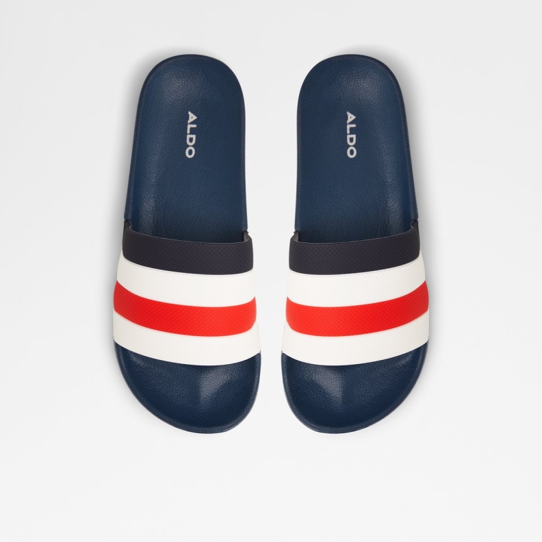 Navy Umeradric Flat Sandal Aldo Fashion