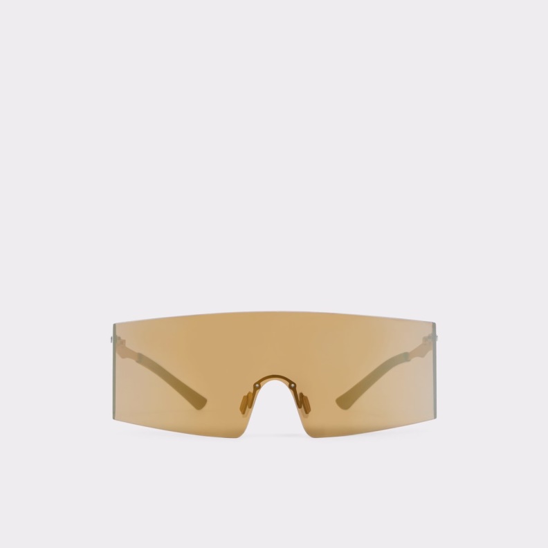 Aldo Metallic Multi Fashion Umilican Shield Sunglasses