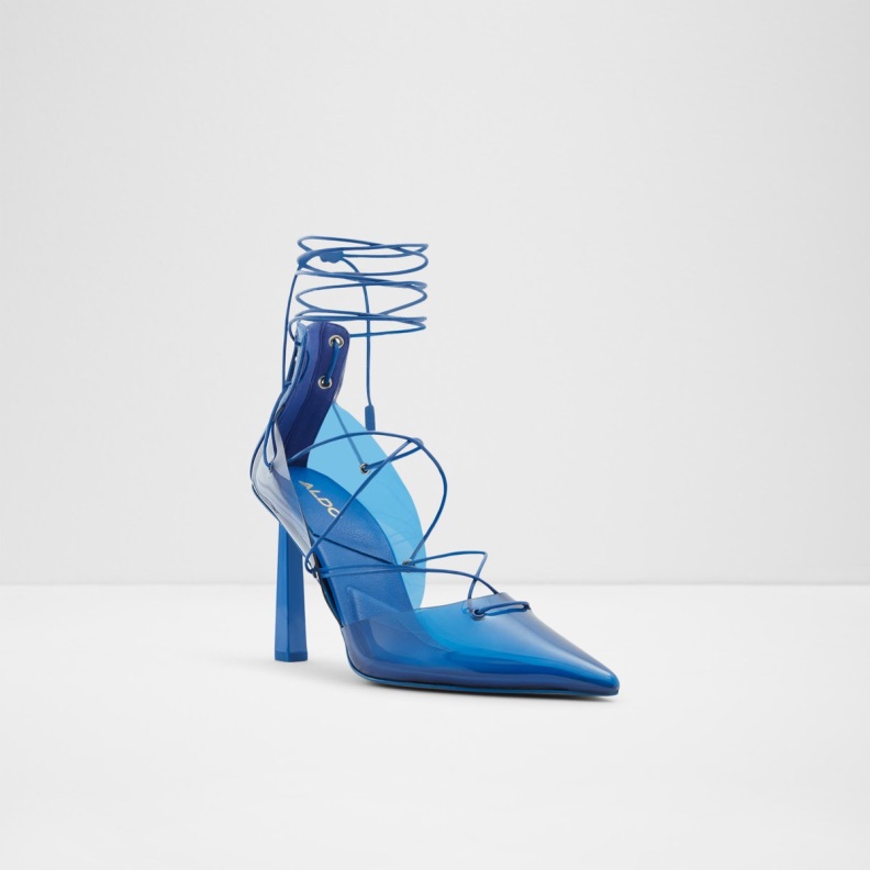 Blue Aldo Fashion Uniatha Strappy Heeled Shoe