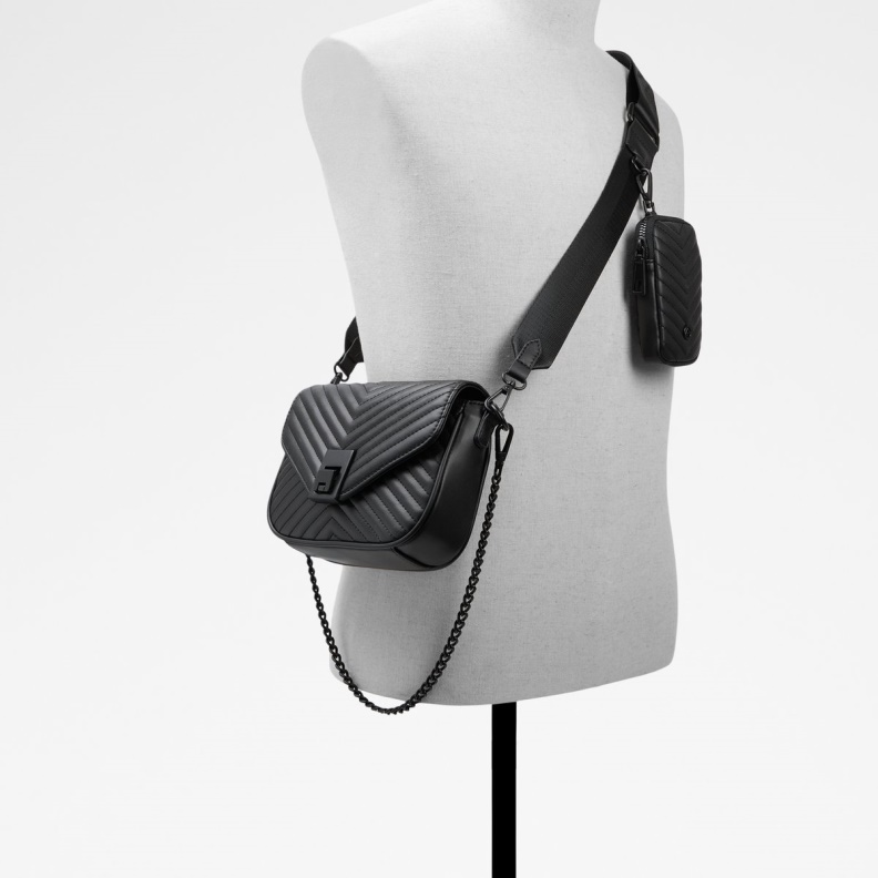 Fashion Black Aldo Unilax Crossbody Bag