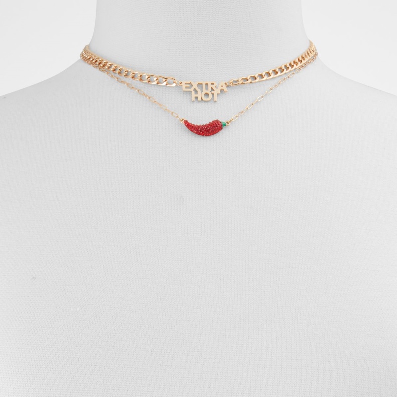 Fashion Red Aldo Unirawin Necklace
