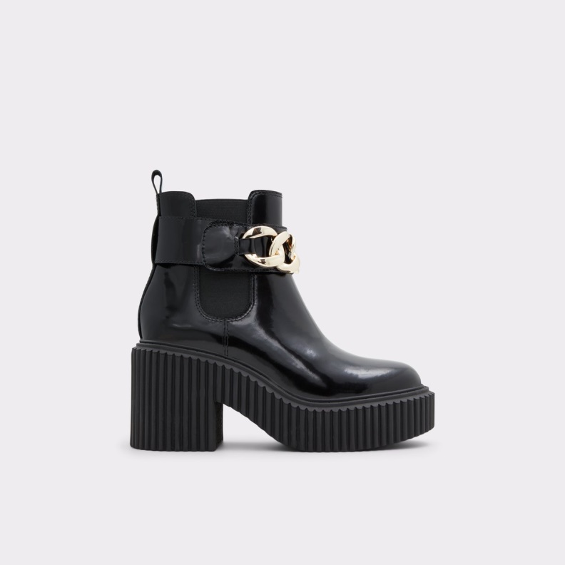 Black New Arrival Upgrade Chelsea Boot Lug Sole Fashion Aldo