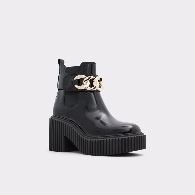 Black New Arrival Upgrade Chelsea Boot Lug Sole Fashion Aldo
