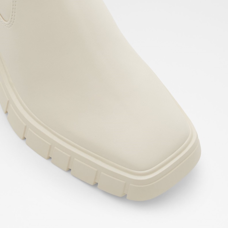 Upstage Sock Boot Lug Sole Fashion Aldo White