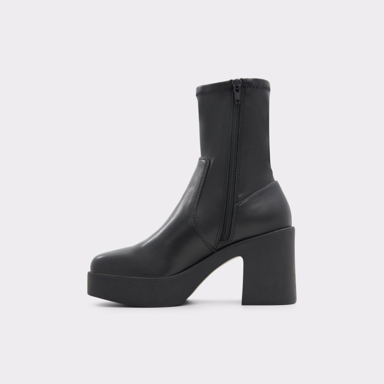 New Arrival Upstep Ankle Boot Aldo Fashion Black Synthetic Stretch