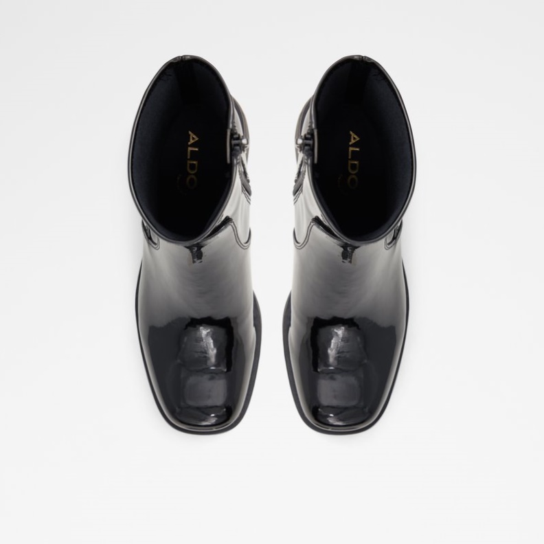 Mode Schwarz Synthetik Patent Upstep Aldo