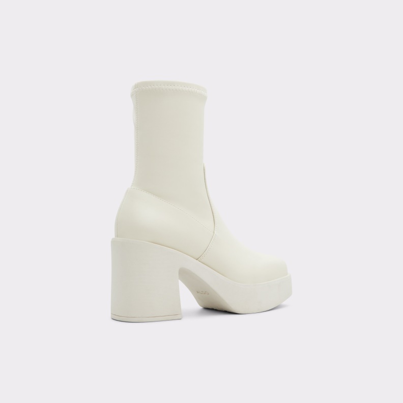 Fashion White New Arrival Upstep Ankle Boot Aldo