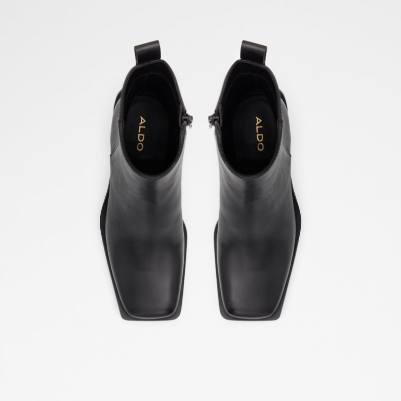 Vaquera Aldo Fashion Schwarzes Leder