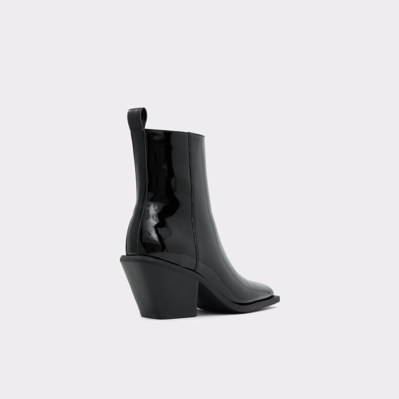 New Arrival Vaquera Western Boot Aldo Fashion Black Synthetic