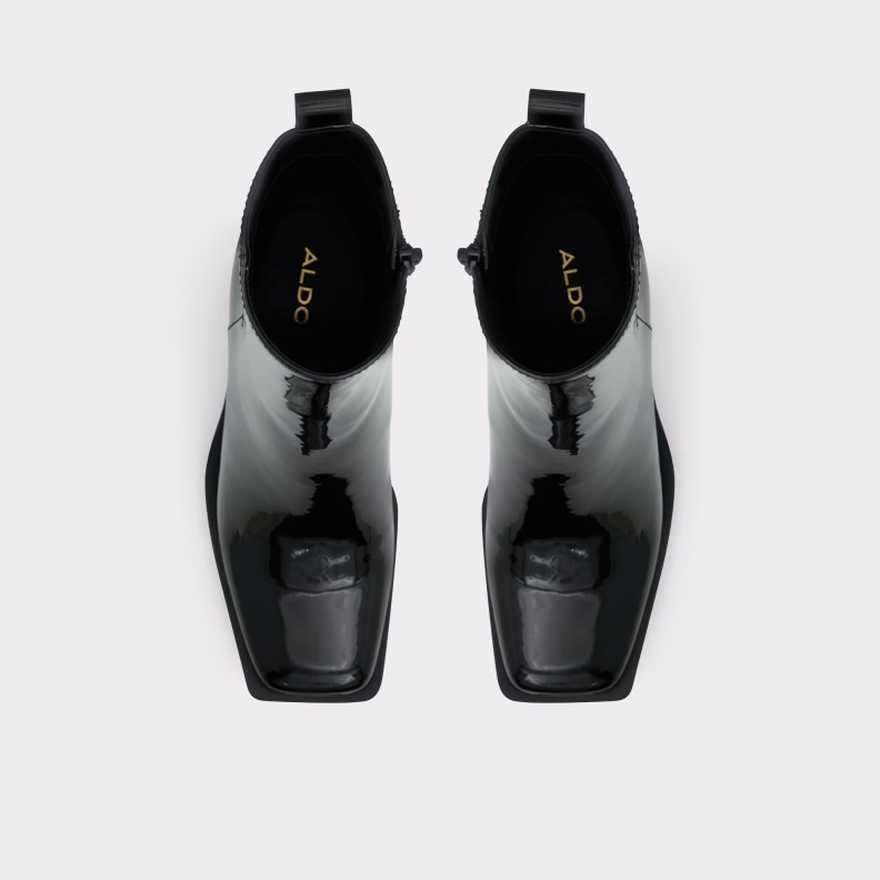 New Arrival Vaquera Western Boot Aldo Fashion Black Synthetic