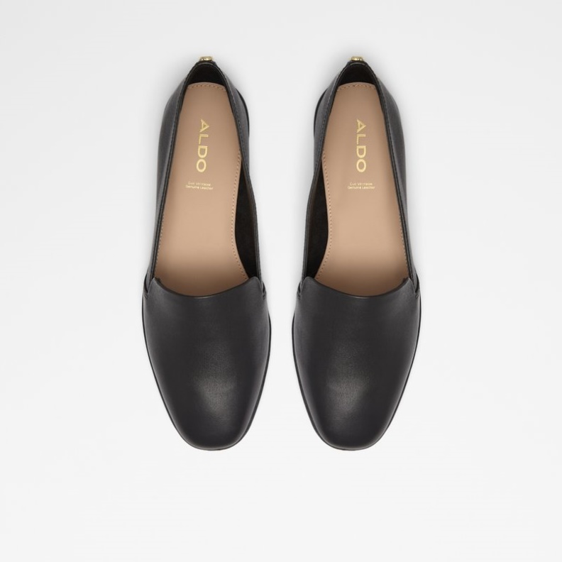 Fashion Aldo Veadith Schwarzes Leder Glatt