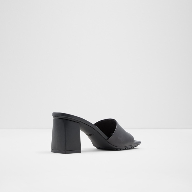 Fashion Aldo Velalith High Heel Sandal Block Heel Black