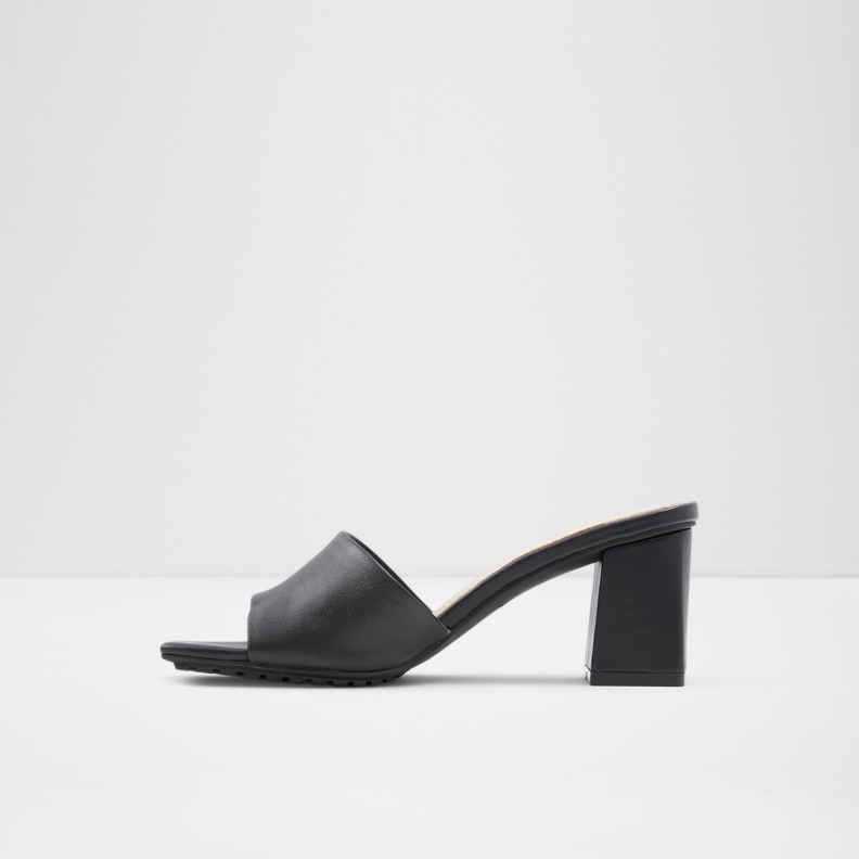 Fashion Aldo Velalith High Heel Sandal Block Heel Black