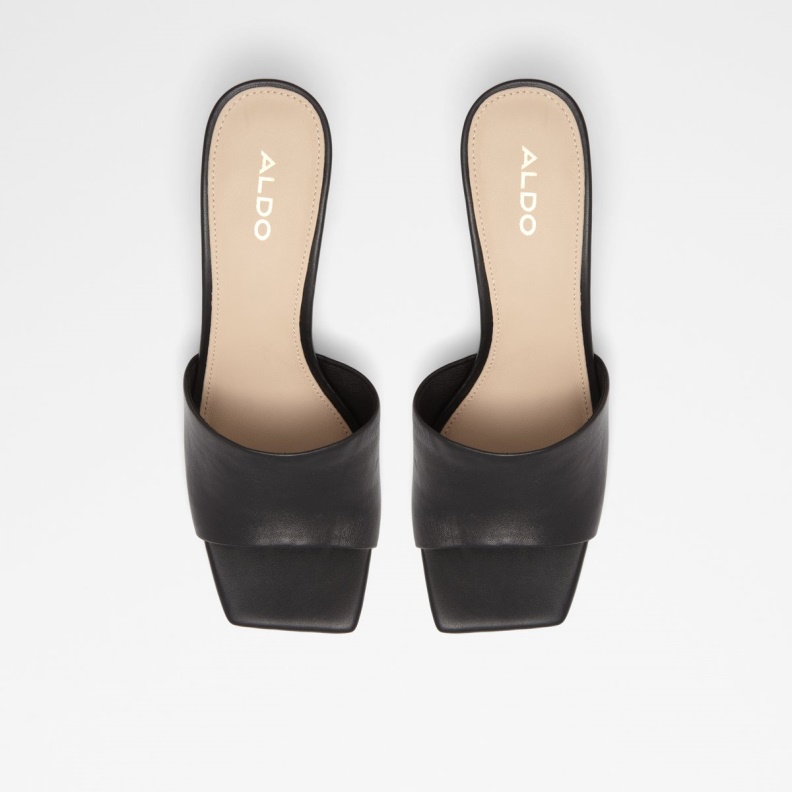 Fashion Aldo Velalith High Heel Sandal Block Heel Black