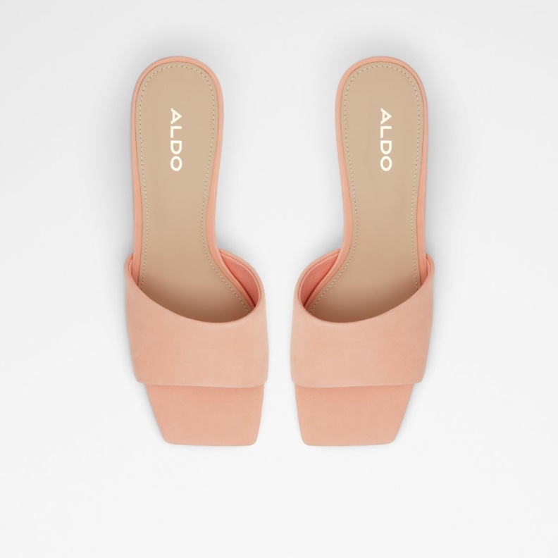 Light Orange Fashion Aldo Velalith High Heel Sandal Block Heel