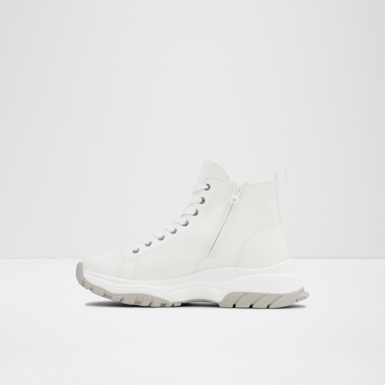 White Vertex High Top Sneaker Jogger Sole Fashion Aldo