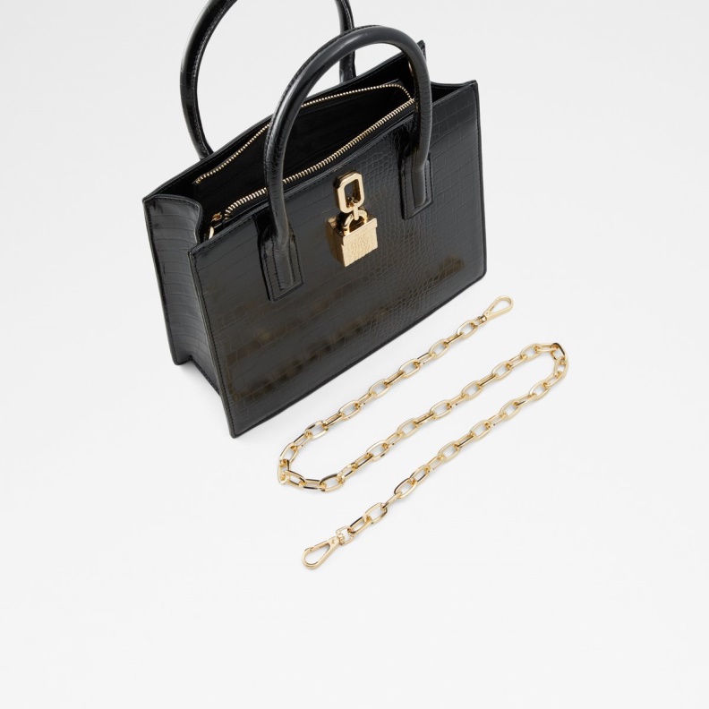 Viewan Satchel Tote Bag Aldo Fashion Black