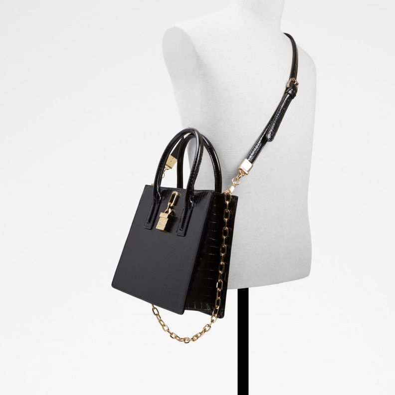 Viewan Satchel Tote Bag Aldo Fashion Black