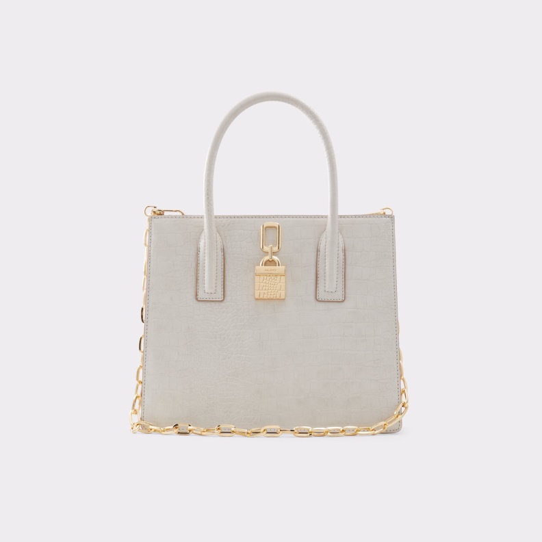 Viewan Satchel Tote Bag Fashion Bone Aldo