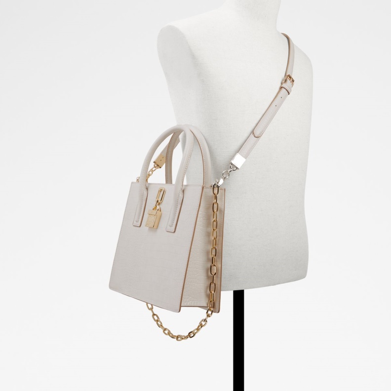 Viewan Satchel Tote Bag Fashion Bone Aldo