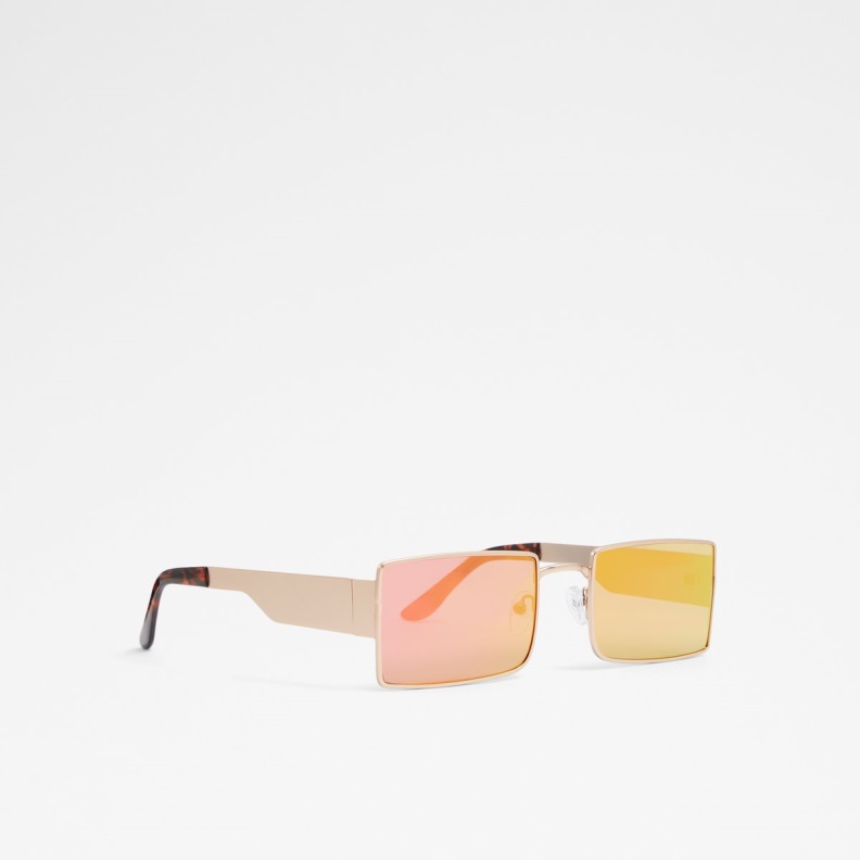 Fashion Orange Aldo Viiralti Shield Sunglasses
