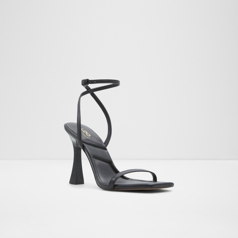 New Arrival Vivanti Ankle Strap Heeled Sandal Fashion Aldo Black