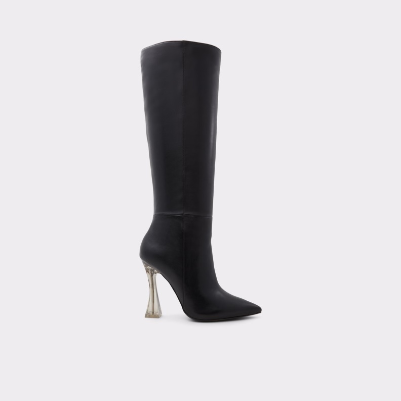 Black Vonteese Knee-High Boot Fashion Aldo
