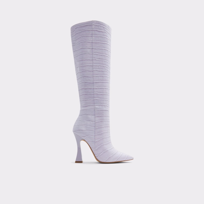 Vonteese Knee-High Boot Purple Aldo Fashion