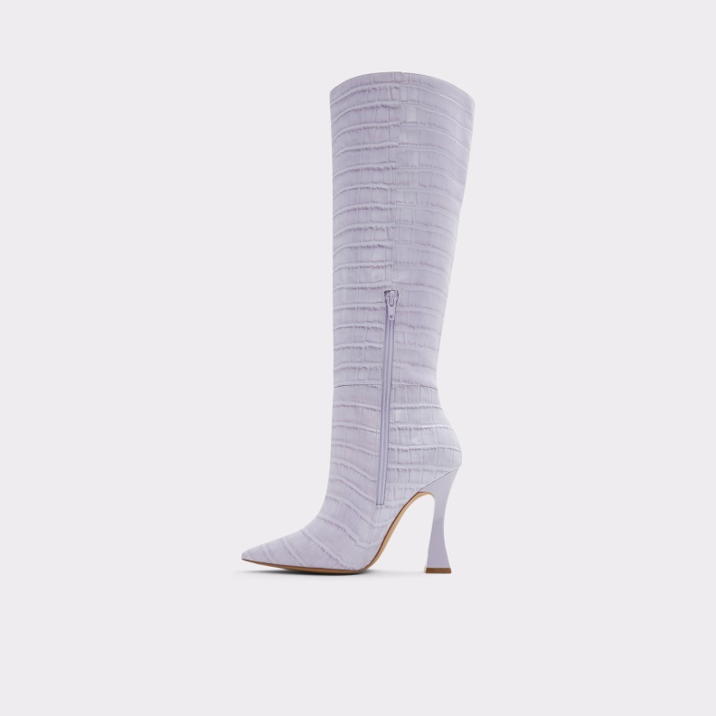 Vonteese Knee-High Boot Purple Aldo Fashion
