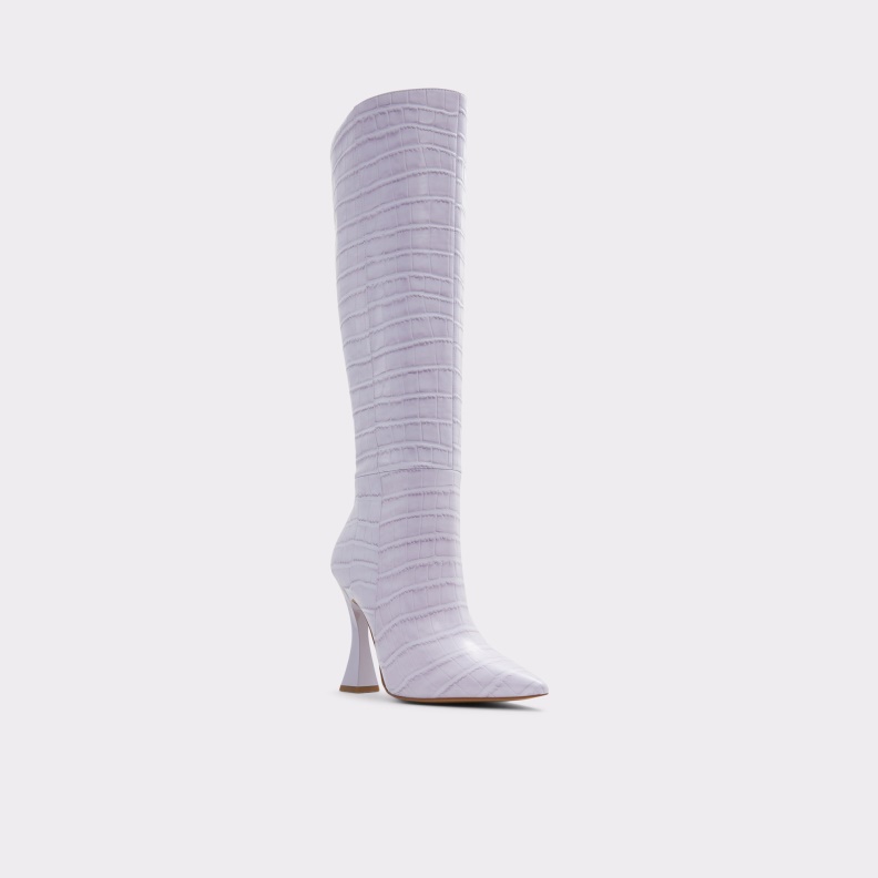 Vonteese Knee-High Boot Purple Aldo Fashion